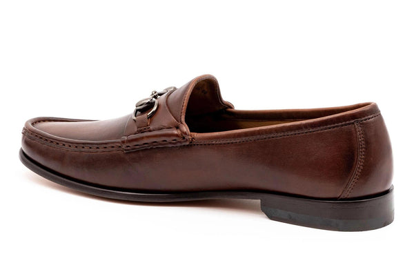 Addison Dress Calf Leather Horse Bit Loafers