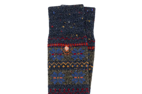 Fairisle Andean Alpaca Yarn Socks