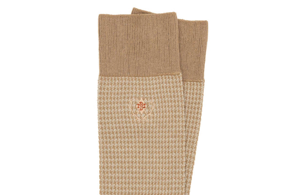Puppy Tooth Peruvian Pima Cotton Socks