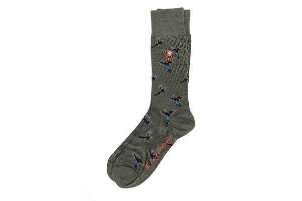 Pheasant Peruvian Pima Cotton Socks