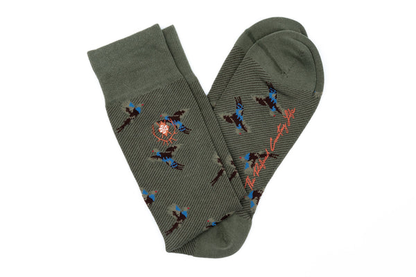 Pheasant Peruvian Pima Cotton Socks