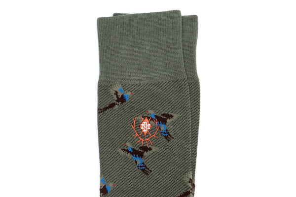 Pheasant Peruvian Pima Cotton Socks