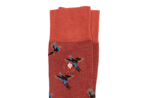 Pheasant Peruvian Pima Cotton Socks