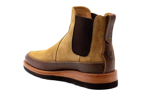 Morgan Water Repellent Suede Leather Boots