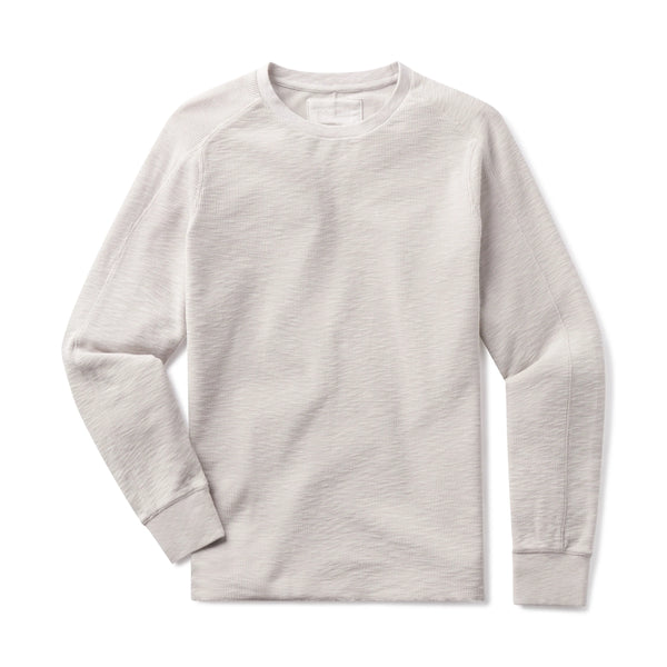 Waffle Cotton Crew