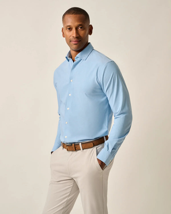 Travis Performance Button Up Shirt