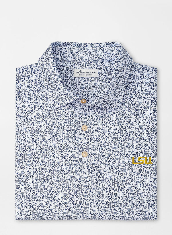 LSU Game Day Performance Jersey Polo