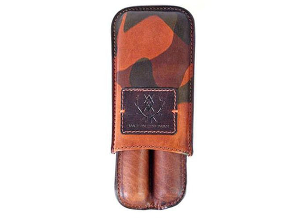 Havana Italian Saddle Leather Cigar Case