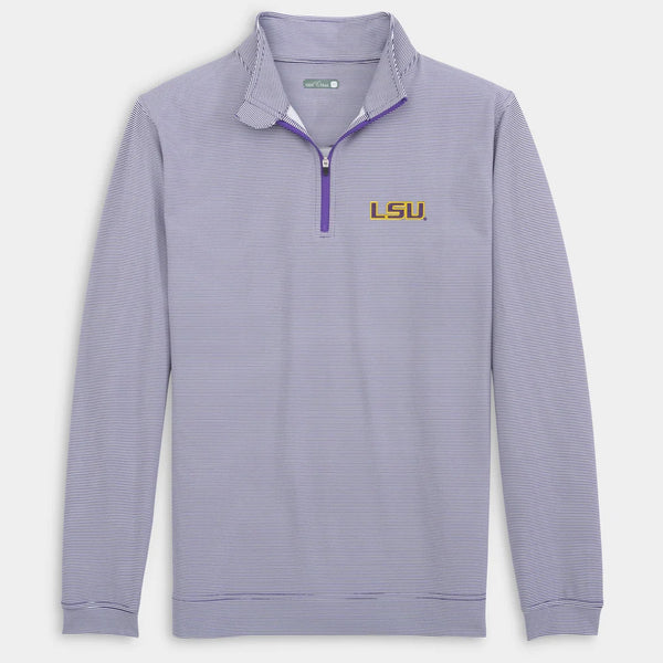 LSU Pinstripe Venture Performance Quarter-Zip