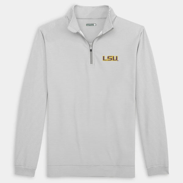 LSU Pinstripe Venture Performance Quarter-Zip