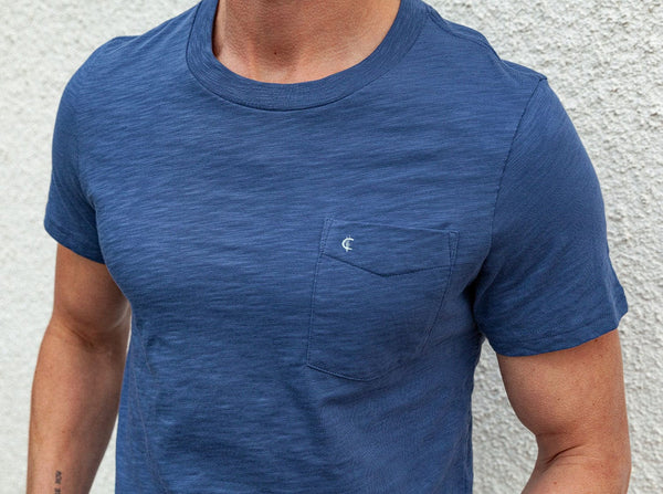 Slub Cotton Short Sleeve T-Shirt