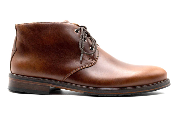 Old Row Oiled Saddle Leather Chukka Boots