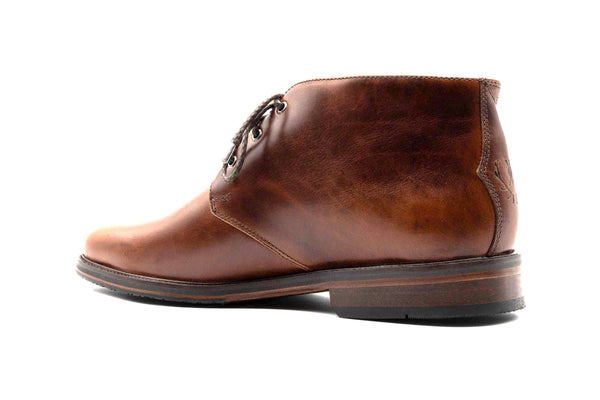 Old Row Oiled Saddle Leather Chukka Boots