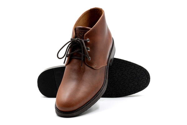 Old Row Oiled Saddle Leather Chukka Boots
