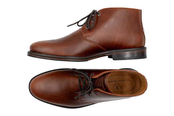 Old Row Oiled Saddle Leather Chukka Boots
