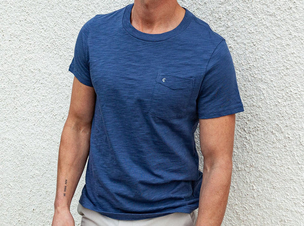 Slub Cotton Short Sleeve T-Shirt