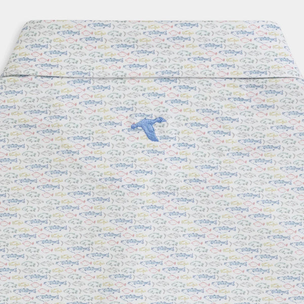 Shoreline Catch Printed Performance Polo