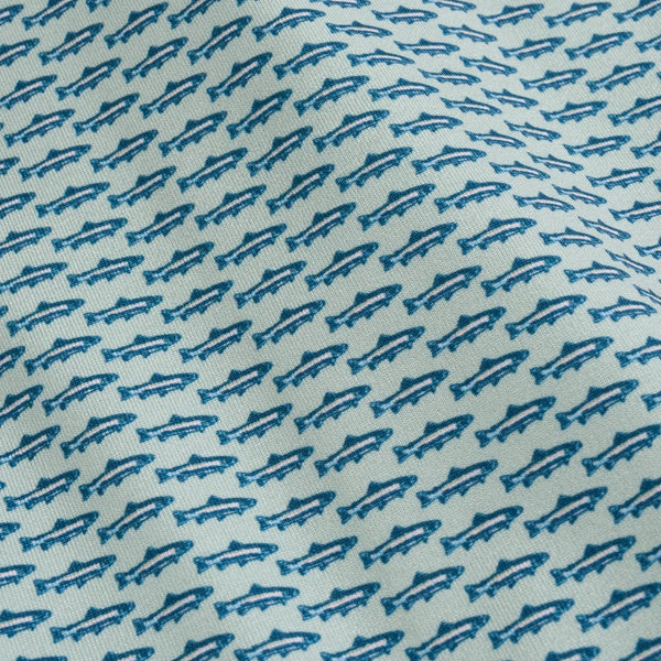 Trout Run Printed Performance Polo