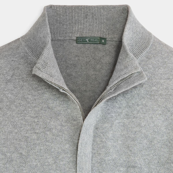 Bramlett Diamond Quilted Quarter-Zip
