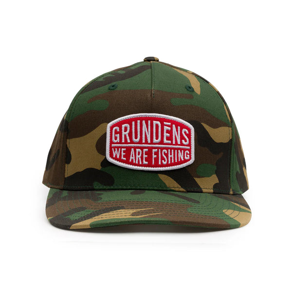 We Are Fishing Camo Trucker