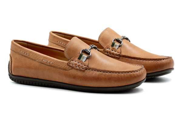 Bermuda Saddle Leather Horse Bit Loafers
