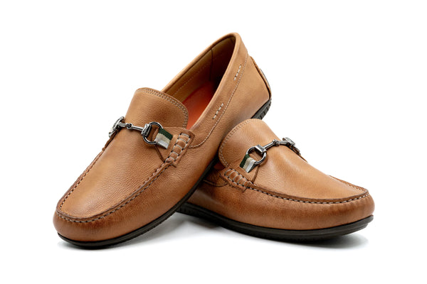 Bermuda Saddle Leather Horse Bit Loafers