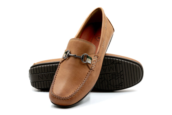 Bermuda Saddle Leather Horse Bit Loafers