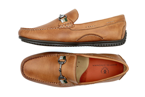 Bermuda Saddle Leather Horse Bit Loafers