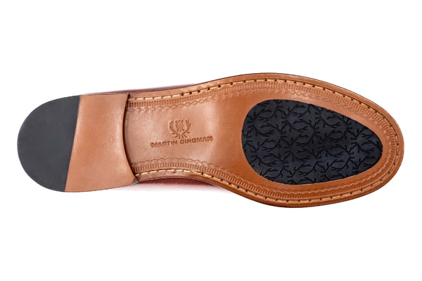Old Row Oiled Saddle Leather Horse Bit Loafers