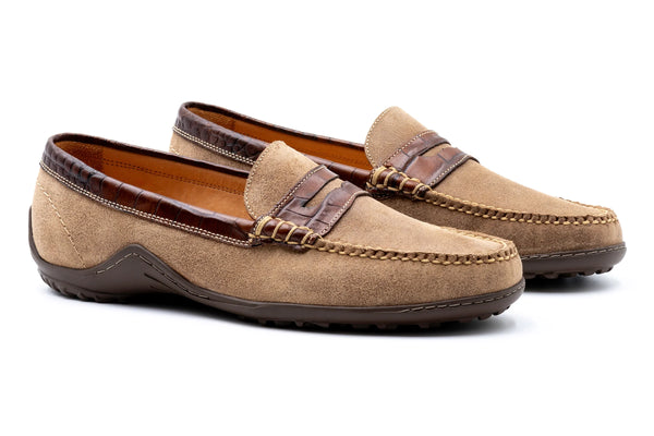 Bill Suede Penny Loafers