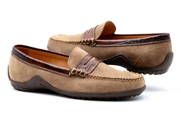 Bill Suede Penny Loafers