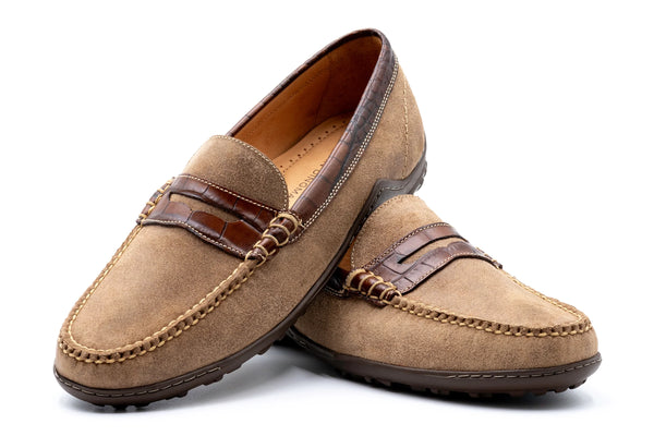 Bill Suede Penny Loafers
