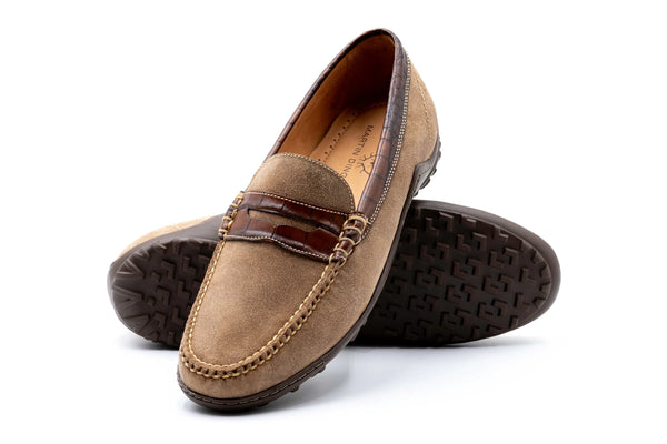 Bill Suede Penny Loafers