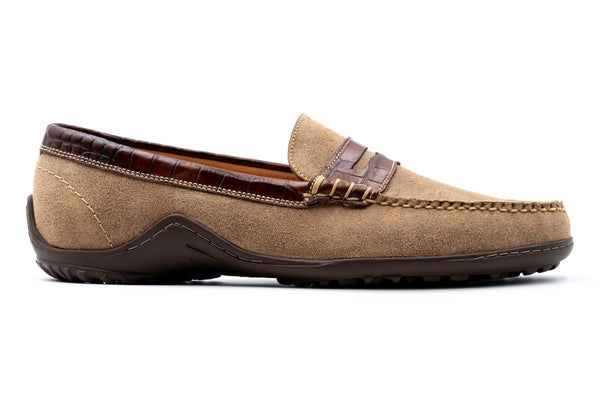 Bill Suede Penny Loafers