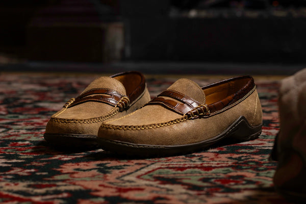 Bill Suede Penny Loafers