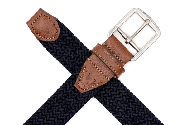 Newport Woven Italian Rayon Elastic Belt