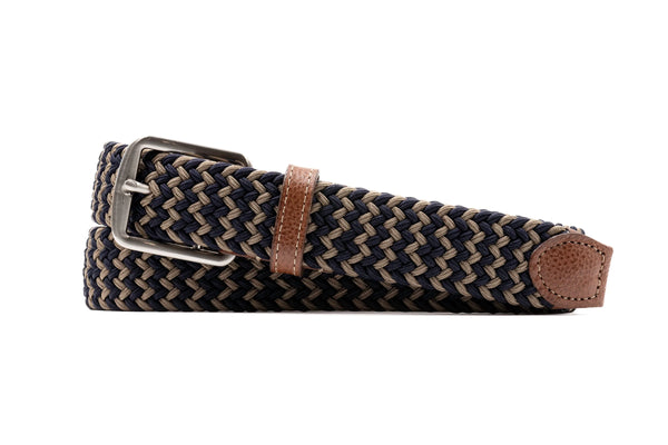 Newport Woven Italian Rayon Elastic Belt