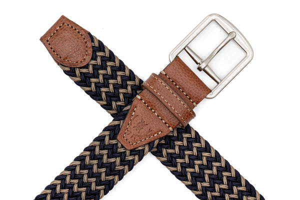 Newport Woven Italian Rayon Elastic Belt