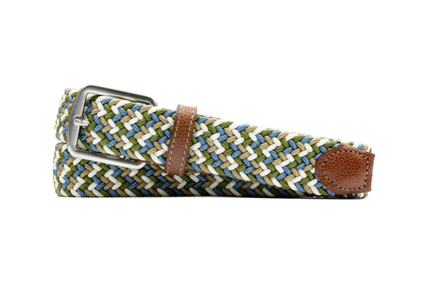 Newport Woven Italian Rayon Elastic Belt