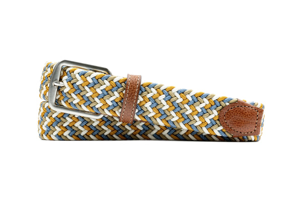 Newport Woven Italian Rayon Elastic Belt