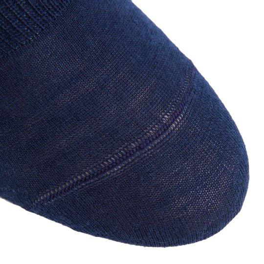 Fine Merino Wool Sock Linked Toe Low Vamp No Show