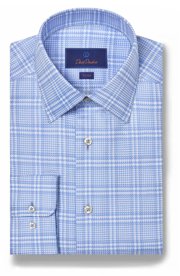 Houndstooth Check Dress Shirt