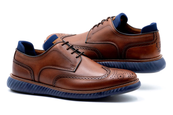 CountryAire Saddle Leather Wingtip