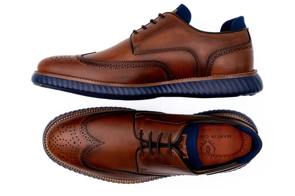 CountryAire Saddle Leather Wingtip