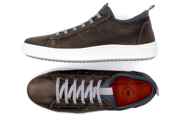 Cameron Pebble Grain Sneakers