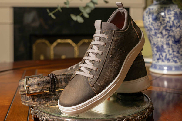Cameron Pebble Grain Sneakers