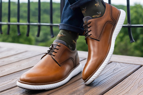 CountryAire Saddle Leather Plain Toe