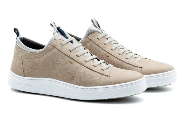 Cameron Oiled Saddle Leather Sneakers