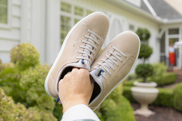 Cameron Oiled Saddle Leather Sneakers