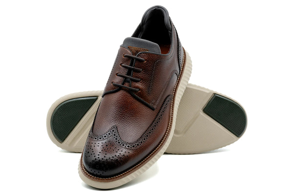 CountryAire Pebble Grain Leather Wingtip
